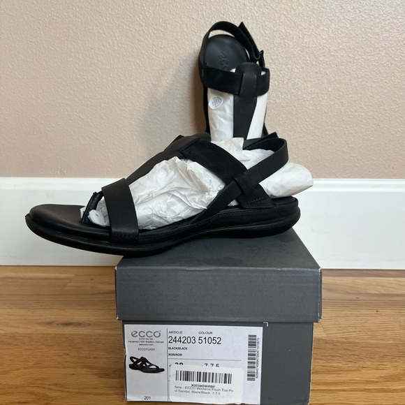 Ecco Flash sandal NWB 38/7-7.5 - Picture 1 of 6